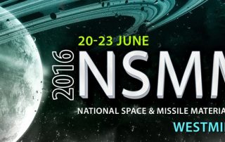 NSMMS 2016 National Space & Missile Materials Symposium June 20-23 Westminster, CO