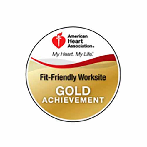 American Heart Association. My Heart. My Life. Fit-Friendly Worksite. GOLD Achievement