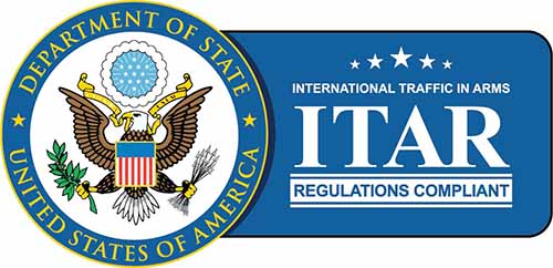 International Traffic in Arms Regulations Compliant. United States of America Department of State.