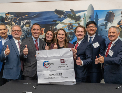 Texas A&M and Aegis Aerospace Celebrate TAMU-SPIRIT Partnership